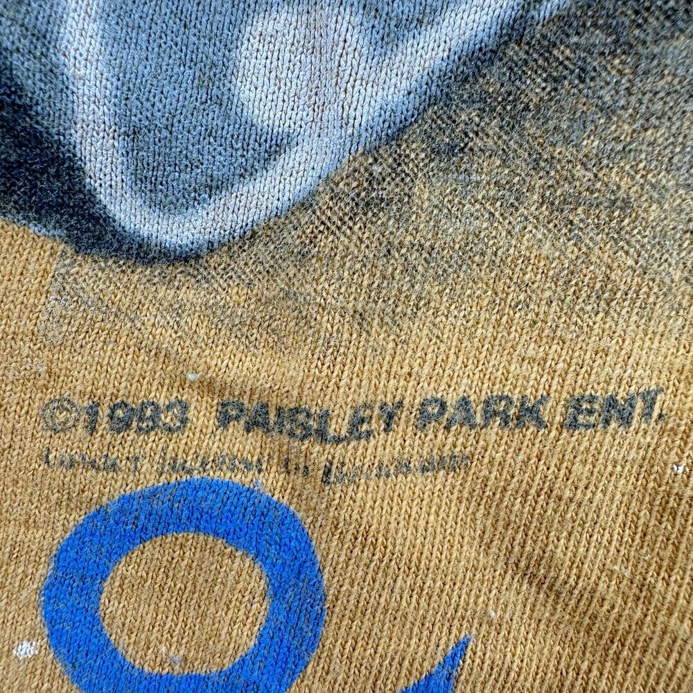 VTG 93 Brockum Prince All Over Print T-Shirt XL Band Rap Tee Single Stitch RARE - Picture 8 of 16
